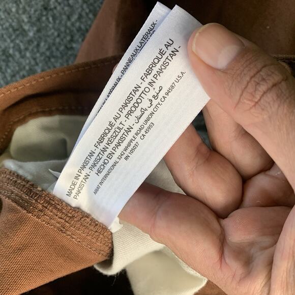 Ariat Shorts Mens 32 Brown Rebar M4 Relaxed Cargo Utility Workwear Stretch - Picture 13 of 16